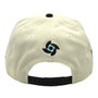 Mexico New Era Chrome White/Black With Flag 9FORTY A-Frame Snapback Hat