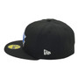 Seattle Mariners New Era Black/Gray Bottom 1981 Logo With 40TH Anniversary Patch 59FIFTY Fitted Hat