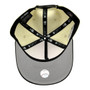 Los Angeles Dodgers New Era Chrome White/Black Basic Logo With 2024 World Series Champions Patch 9FORTY A-Frame Snapback Hat