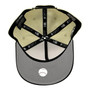 New York Yankees New Era Chrome White/Black Basic Logo With Yankees Patch 9FORTY A-Frame Snapback Hat