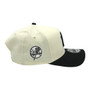 New York Yankees New Era Chrome White/Black Basic Logo With Yankees Patch 9FORTY A-Frame Snapback Hat