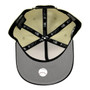 New York Yankees New Era Chrome White/Black Basic Logo With Yankees Patch 9FORTY A-Frame Snapback Hat