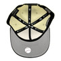 Seattle Mariners New Era Chrome White/Black Basic Logo With 30th Anniversary Patch 9FORTY A-Frame Snapback Hat