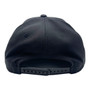 Mexico All Black Country Colors In Letters With Flag On The Side Adjustable SnapBack Hat
