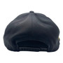Seattle The City All Black/Gold With Skyline Patch On Side Adjustable Snapback Hat