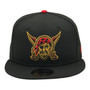 Pittsburgh Pirates New Era Black With Pirate Logo 9FIFTY Adjustable Snapback Hat