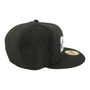 Seattle Mariners New Era "Seattle" All Black Gray Bottom 59FIFTY Fitted Hat