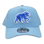 Chicago Cubs New Era All Sky Blue And Gray Bottom 9FORTY A-Frame Adjustable Snapback Hat