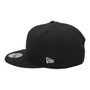 Los Angeles Dodgers New Era "Red LA" All Black Basic 9FIFTY Adjustable Snapback Hat