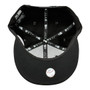 Los Angeles Dodgers New Era "Red LA" All Black Basic 9FIFTY Adjustable Snapback Hat