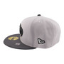 Seattle Seahawks New Era All Gray With Dark Charcoal Gray Bill And Black Seahawk 59FIFTY Fitted Hat