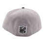 Seattle Seahawks New Era All Gray With Dark Charcoal Gray Bill And Black Seahawk 59FIFTY Fitted Hat