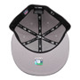 Seattle Seahawks New Era All Gray With Dark Charcoal Gray Bill And Black Seahawk 59FIFTY Fitted Hat