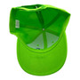 Seattle The City Women’s All Lime Green/Metallic Blue Pony Hole Pre-Curved Adjustable Velcro Back Hat