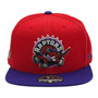 Toronto Raptors Mitchell & Ness Red/Purple With 1995-96 Inaugural Season Patch Fitted Hat