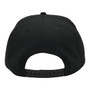 Seattle Mariners New Era All Black Basic Logo With Yellow Outline 9FIFTY Adjustable Snapback