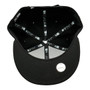 Seattle Mariners New Era All Black Basic Logo With Yellow Outline 9FIFTY Adjustable Snapback