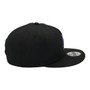 Los Angeles Dodgers New Era "Tulip Purple LA" All Black Basic 9FIFTY Adjustable Snapback Hat