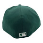 New York Yankees New Era Dark Green With White Logo 59FIFTY Fitted Hat