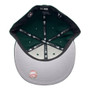 New York Yankees New Era Dark Green With White Logo 59FIFTY Fitted Hat