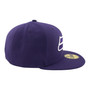 Seattle Seahawks New Era All Purple With White Logo 59FIFTY Fitted Hat