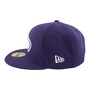Seattle Seahawks New Era All Purple With White Logo 59FIFTY Fitted Hat