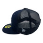 New York Yankees New Era All Navy/Gray Under Visor 2022 Batting Practice 59FIFTY Trucker Mesh Fitted Hat