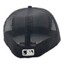 New York Yankees New Era All Black/Gray Under Visor 2022 Batting Practice 59FIFTY Trucker Mesh Fitted Hat