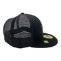 New York Yankees New Era All Black/Gray Under Visor 2022 Batting Practice 59FIFTY Trucker Mesh Fitted Hat