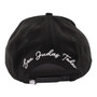 Standard King Black San Judas Tadeo All Black A-Frame Adjustable Snapback Hat