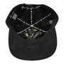 Standard King Black San Judas Tadeo All Black A-Frame Adjustable Snapback Hat