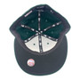 Oakland Athletics New Era All Dark Green Cooperstown Logo Jersey Mesh 59FIFTY Fitted Hat