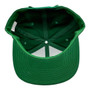 Mexico Hatstop All Green Country Colors In Letters With Shield Patch Adjustable Snapback Hat