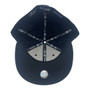 Chicago Cubs New Era Black On Black With Black Bottom 59FIFTY Fitted Hat