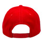 Mexico Hatstop All Red Country Colors In Letters With Flag Patch Adjustable Snapback Hat