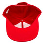Mexico Hatstop All Red Country Colors In Letters With Flag Patch Adjustable Snapback Hat