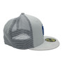 Chicago Cubs New Era All White/Royal Blue Undervisor 59FIFTY Trucker Mesh Fitted Hat