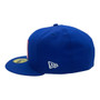 MLB Logo New Era Royal Blue With Cooperstown Logo 59FIFTY Fitted Hat