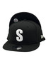 Seattle Steelheads New Era Black"Steelheads" Basic Logo 9FIFTY Adjustable Snapback