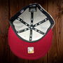 Seattle Seahawks New Era Light Gray/Maroon Basic Logo 59FIFTY Fitted Hat
