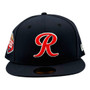 Tacoma Rainiers New Era Navy And Light Gray Bottom With 2017 Triple-A All Star Game Patch 59FIFTY Fitted Hat