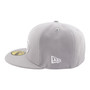 Seattle Seahawks New Era Light Gray With Black Inside The Seahawk 59FIFTY Fitted Hat