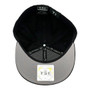 Mexico Hatstop All Black With Flag Colors In Letters With Country Patch Fitted Hat