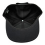 USA Hatstop All Black With Country Flag Adjustable Snapback Hat