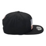 USA Hatstop All Black With Country Flag Adjustable Snapback Hat