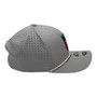 USA Men’s Soccer New Era Light Gray With Rope 9SEVENTY Stretch Fit Trucker Mesh Snapback Hat