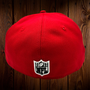 Seattle Seahawks New Era All Red With Black Bill And White Seahawk 59FIFTY Fitted Hat