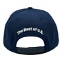 USA Men’s Soccer Fan Ink Navy Basic Logo Adjustable Snapback Hat