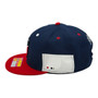 USA Men’s Soccer Fan Ink Navy/Red Basic Logo Adjustable Snapback Hat