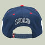 USA Men’s Soccer Fan Ink Navy/Red Basic Logo Adjustable Snapback Hat